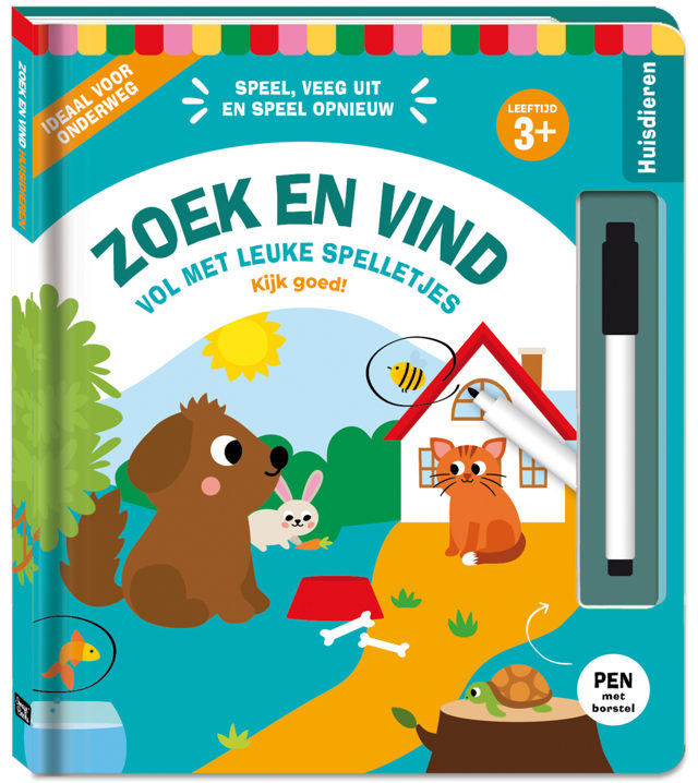 Omslag van Zoek en vind - Huisdieren