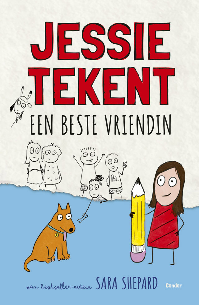 Omslag van Jessie tekent 1 - Jessie tekent een beste vriendin