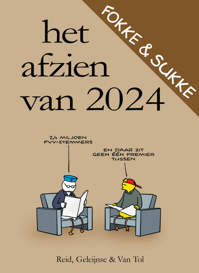 Omslag van Fokke & Sukke - Het afzien van 2024