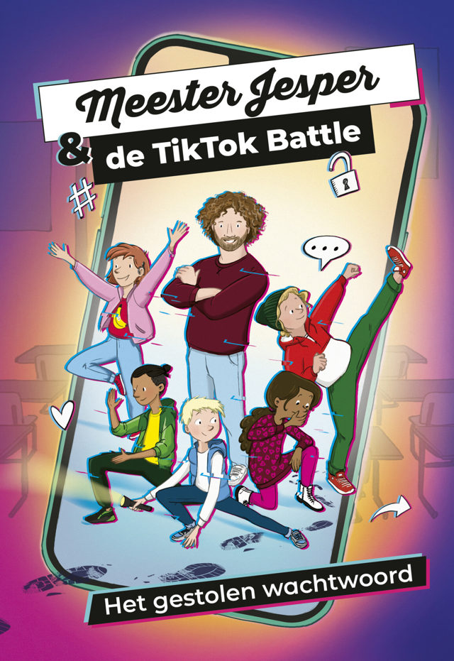 Omslag van Meester Jesper - Meester Jesper & de TikTok battle