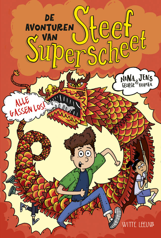Omslag van De avonturen van Steef Superscheet 3 - Alle gassen los