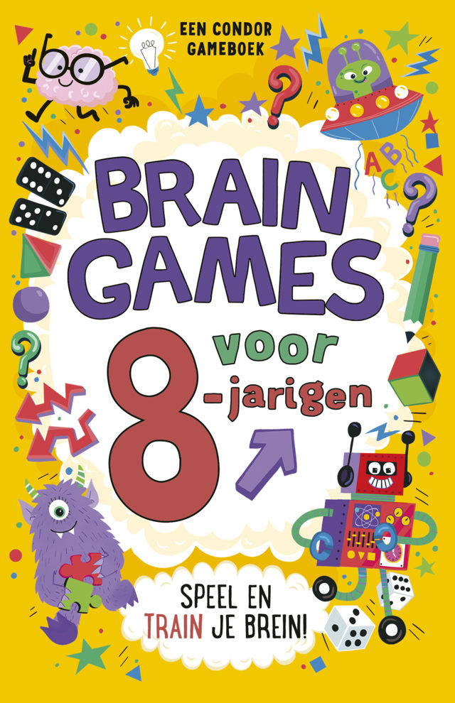 Omslag van Braingames - Braingames voor 8-jarigen